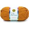 Lion Brand Yarn Company Filato, Cotone, Ambra, Taglia unica, 761-186