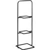 APS 33308 Alzata a 3 livelli PERFECTO, composta da 1 supporto per buffet con rivestimento antiscivolo, 23 x 19 cm, H: 59,5 cm, lavabile in lavastoviglie