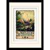 National Railway Museum Matlock (5,1 cm Montato e Stampa con Cornice, Multicolore, 30 x 40 cm