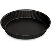 FORMEGOLOSE™, Stampo crostata Ø 24 cm, Acciaio con rivestimento antiaderente, Nero