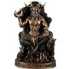 Inmaculada Romero IR Cernunnos Figura 30 cm. Dio Celtico della Natura Immagine Resina Colore Bronzo