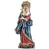 Inmaculada Romero IR Madonna Dolorosa Figura 30 cm. Immagine Resina Colore Dettaglio Spada piedistallo