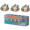 OSRAM Faretto da incasso a LED Spot Set IP65 4,5W nichel satinato