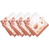 Elrene Home Fashions - Tovaglioli di stoffa con fiori autunnali, 43,2 x 43,2 cm, set da 4