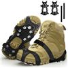 xuefenfei Ramponi per Scarponi, 11 Borchie Ramponi da Ghiaccio Antiscivolo, Leggero Ice Tacchetti per Scarpe da Trekking, Adatto Ghiaccio Neve Arrampicata, Winter Outdoor Camping