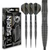 RED DRAGON Darts - Seren Onyx 3 22g - 90% Tungsteno Professionale Punta in Acciaio Set di Freccette con voli e aste per Freccette