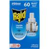 Raid ® Elettrico Liquido 135 Notti - Ricambi Anti Zanzare comuni e Tigre - 3 pezzi di ricambio 45 notti, La confezione può variare