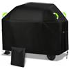 Gucass Copertura Barbecue Da Esterno, 420D Oxford Telo Copri Barbecue Impermeabile 165x70x125cm, Resistente Coperchio per BBQ Grill da Esterno, Anti Polvere Neve Pioggia Sole Raggi UV