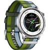OPPO Watch S, Display AMOLED 1.46, Bluetooth 5.2 BLE, GPS, NFC, Doppio proc.Qualcomm, Ric.Rapida 0-100% 90min, 96h di autonomia, ROM 4GB [Versione ita