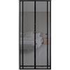 Sekey 100x220 cm Tendina Magnetica per Zanzariera, Ideale per Porte da Balcone, Cantine, Terrazze (Ritagliabile in Altezza e Larghezza), Facile da Montare, Colore: Nero