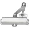 Yale TESA Assa Abloy DC110 Chiudiporta con Braccio a Forbice, Argento, con Fermo, per Porte a Battente fino a 950 mm