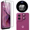 3x Pellicola Protettiva Vetro per Motorola DP4801e Protezione