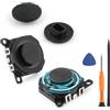 RongZy Joysticks per Sony PSP 1000 1001 Joysticks Sostituzione 3D Analogiche Modulo Potenziometro per PSP 1000 1001 Joystick Thumbstick Controller Accessori Parti con Strumenti di Riparazione(2 Pezzi)