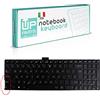 UP PARTS® Tastiera Italiana Compatibile con Asus per Notebook X555LP X555LI X555UA X555UJ X555UB F555U F555UJ F555L F555LP F555Q F555LI F502 F502C F502CA X502 X502CA X502C P553 P553M Senza Frame