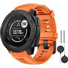 MYSNBKN Instinct Cinturino, Cinturino di Ricambio Regolabile Sportivo in Morbido Silicone per Instinct Smartwatch