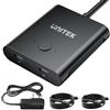 Unitek Switch bidirezionale USB C 1 in 2 Out/2 in 1 Out Selettore interruttore 2 computer Condividi 1 dispositivi Interruttore sorgente video 8K @ 60Hz Video 10Gbps Trasferimento dati Adattatore di