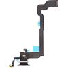 OnlyTech - Connettore di ricarica di ricambio per iPhone X Nero - Tovaglia interna che include connettore di ricarica e microfono