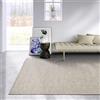 Elle Decor ation Pradesh Tappeto di lana naturale per soggiorno, tessuto a mano ed ecologico, in lana boho per soggiorno, camera da letto, sala da pranzo, corridoio, cucina, bianco, 120 x 170 cm