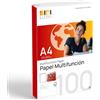 Sidi Global Market Fogli A4 100g, Carta per Stampante Laser e Inkjet, Carta Bianca per Stampare, Scrivere o Disegnare, Fogli DIN A4 210x297 mm Uso Professionale, Risma di Carta per Ufficio e Casa SIDI (100g, 100 fogli)