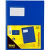 Idena 307854 - Raccoglitore per DIN A4, extra largo, in polipropilene, blu traslucido, 1 pz.