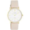 Oozoo Vintage Orologio da donna con cinturino in pelle piatta 32 mm