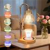 MQFORU Lampada Scalda Candela, Candela Calda, Candela profumata, scalda Cera con Timer, Lampada elettrica dimmerabile, Scaldacandela Regolabile in Altezza per Yoga, Camera da Letto, Decorazione