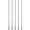 QUARKZMAN 5Pz #2 Punte Cacciavite Phillips PH2 1/4 Gambo Esagonale 8 (200mm) Lungo Acciaio S2 Magnetiche Inserti per Avvitatore per Cacciavite Elettrico Punte Trapano 0.157 (4mm) Asta