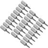 CoCud 25-Pezzi Punte Cacciavite Torx Attacco Esagonale 1/4 Magnetiche