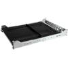 StarTech.com Ripiano Ventilato 2U per Server Rack con braccio gestione cavi - Profondità d'installazione regolabile da 70 cm a 80 Portata fino 23kg Mansola Armadio 19" apparecchiature di rete. [UNISLDSHF192]