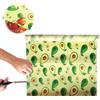 pclapora Involucri di Cera D'api, Carta Cerata D'api di Cotone Biologico, Involucri Alimentari in Cera Dapi Riutilizzabile per Panini, Copertura Ecologica Per Snack per Frutta,Verdura,Pane,Formaggio