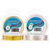 BENECREAT 40m 0.6mm Filo di Rame Oro e Argento Cavo Metallico Filo per Gioielli Artigianale Calibro 22, 20m / Rotolo, 2 Rotoli