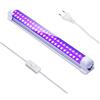 Eleganted Tubo Led A Luce Nera Uv, 10.00Watts 220.00Volts 1 Pack Uv 10W