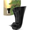 BrightArk GU10 Plug in Wall Light Lampada a Presa con Connettore, Lampada a Parete per l'illuminazione Indiretta in Soggiorno, Corridoio e Camera da Letto (Lampadina non Inclusa)