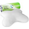 Third of Life Cuscino per dormire sul fianco ACAMAR, con rivestimento in aloe vera, cuscino di sostegno cervicale, memory foam ergonomico, nucleo con carbone attivo di bambù, cura attiva della pelle con Oekotex
