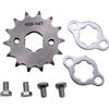 Trkimal, pignone anteriore per moto, passo 428, 14 denti, 17 mm, ricambio per Dirt Pit Bike, Mini Bike, TaoTao, Roketa, Coolster, Sunl, Lifan, Loncin, ATV, Quad, ciclomotore a 4 ruote da 50cc, 70cc