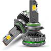 JEYEFFE Lampadine LED Auto H1 H4 H7 H11 9005 9006 9012, 300W 46000LM, Faro LED Bianco Freddo 6500K, 12V con Chip CSP, Dissipazione Avanzata, IP68 Impermeabile (9005 HB3)