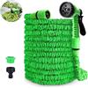 NONE 25FT-200FT Tubo da giardino Espandibile Tubi dell'acqua magici Giardino domestico Strumenti di irrigazione quotidiana Pistola ad acqua per la pulizia dell'autolavaggio ad alta pressione