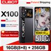 cucciolo [Spedizione dalla Polonia] Smartphone Cubot X100 Android 15 5G, 6.88", 16GB (8+8) RAM, 256GB ROM, 64MP, 5100mAh, 33W, NFC