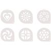 Tescoma 308850 Mydrink Dischi Decorativi per Cappuccino, 6 Pezzi