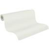 A.S. Création Carta da parati in tessuto non tessuto Hygge 3 in bianco, verde, tinta unita con struttura, effetto tessuto su 10,05 m x 0,53 m, made in Germany
