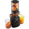 TUUMIIST Estrattore Frutta e Verdura 120 mm, 0,8L Estrattore di Succo, Centrifuga Frutta e Verdura, 99% Nutrienti Preservati, Senza BPA, Nero