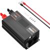 LiTime 1000 W Inverter Sinsus Pure 12 V DC a 230 V AC Convertitore per Camping-Car, Camping, Inverter Solare con 2 uscite AC, Display di Sorveglianza con Visualizzazione dello stato in tempo reale