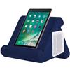 ROXANEPIG Supporto Portatile Triangolare Multi-Angolo per Tablet per iPad, Telefono, E-Reader, Smartphone, Divano, Libri Digitali e Riviste (Navy)