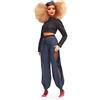Barbie Styled by Marni Senofonte con Crop Top Denim, Pantaloni Harem e Accessori, per Bambini 6 + Anni, FJH75