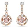 Swarovski Constella 5744239 orecchini rosa