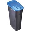 M HOME - ECOBIN 15 L PATTUMIERA RACCOLTA DIFFERENZIATA 22,4X31X42 CM. COLORE GRIGIO/AZZURRO