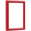 BUBOLA & NAIBO - CORNICE PLA-STYLE SERIE BASIC IN PLASTICA COLORE ROSSO 10 X 15 CM. PLA01 RO 03