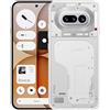 Nothing Phone (4a) - Tripla Fotocamera 50MP, Ultra Zoom 70x, Smartphone Trasparente, Batteria Lunga Durata, Ricarica Rapida 50W, AMOLED 120Hz, Glyph Bar, 8GB+256GB - Bianco