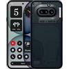 Nothing Phone (4a) - Tripla Fotocamera 50MP, Ultra Zoom 70x, Smartphone Trasparente, Batteria Lunga Durata, Ricarica Rapida 50W, AMOLED 120Hz, Glyph Bar, 8GB+256GB - Nero