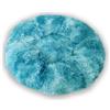 LUNA E TEO Cuccia Ciambella Pelosa Blu CM.60